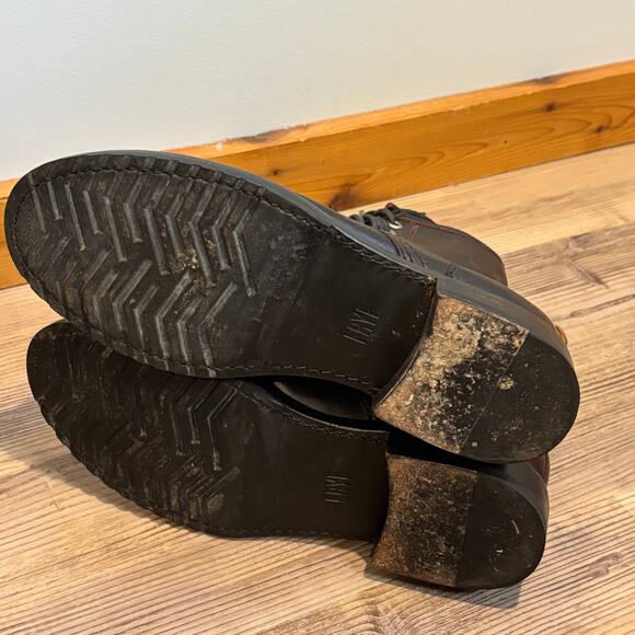 Frye Veronica Lace Up Combat Boot - size 8B - Picture 8 of 9